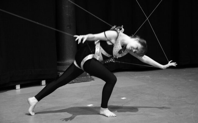 Human Harp Roundhouse Performance ©Di Mainstone